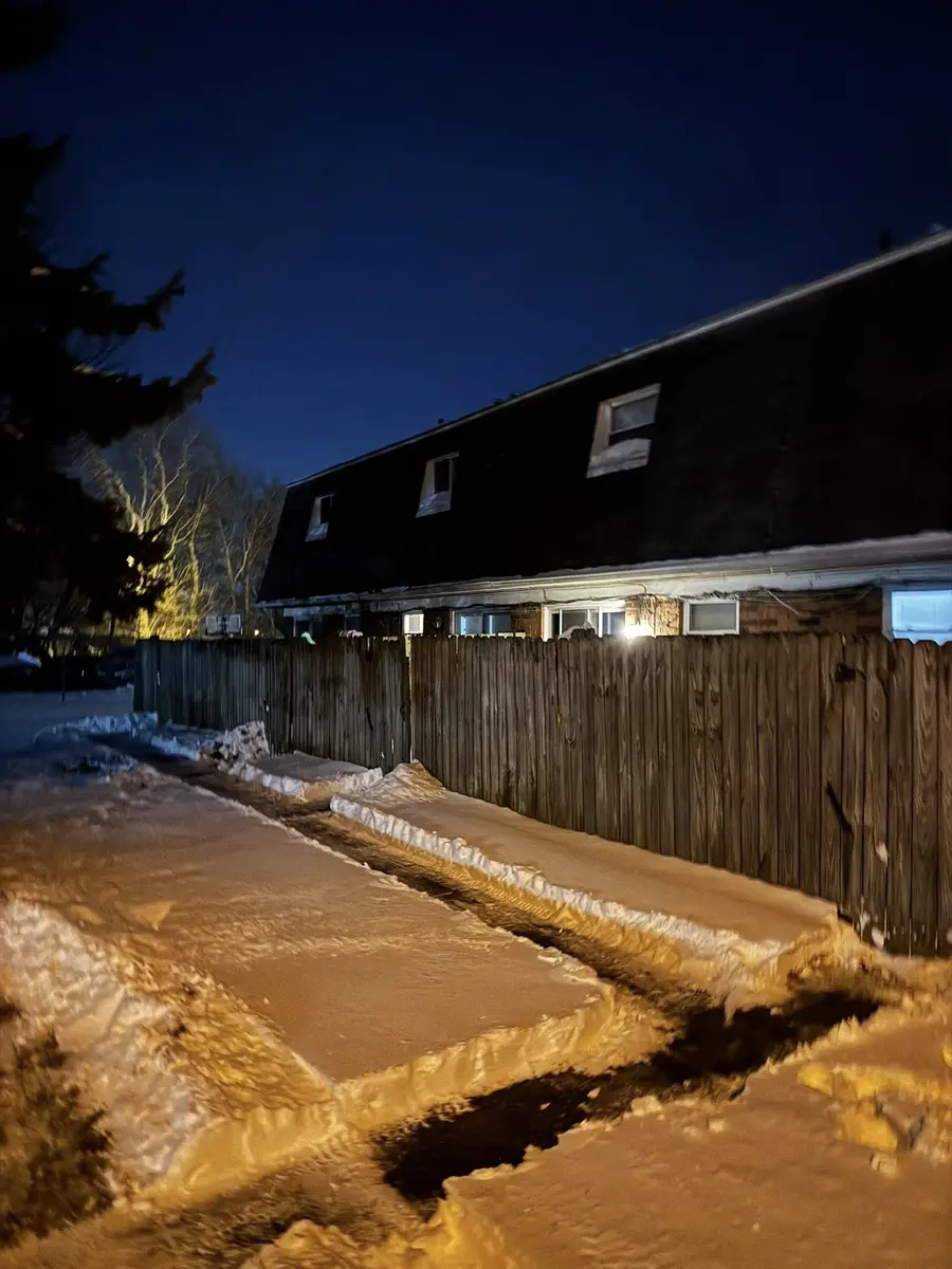 Landscape lighting at night in Columbus Ohio